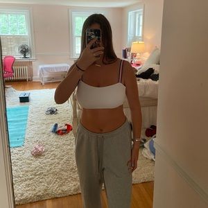 TARGET white bikini top